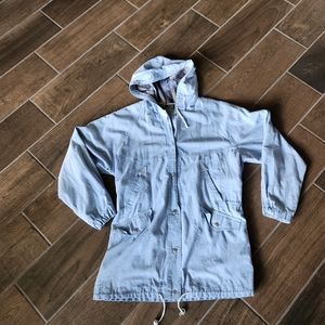 Vintage 80s Current Seen Casual Jacket Streetwear Nautical Lightweight Preppy